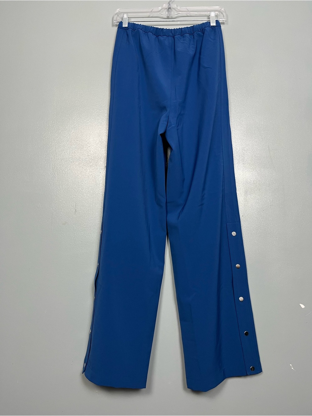 Athleta MVP Mid Rise Wide Leg Snap Pant Athletic Maritime Blue Women’s Size XXS - Picture 3 of 9